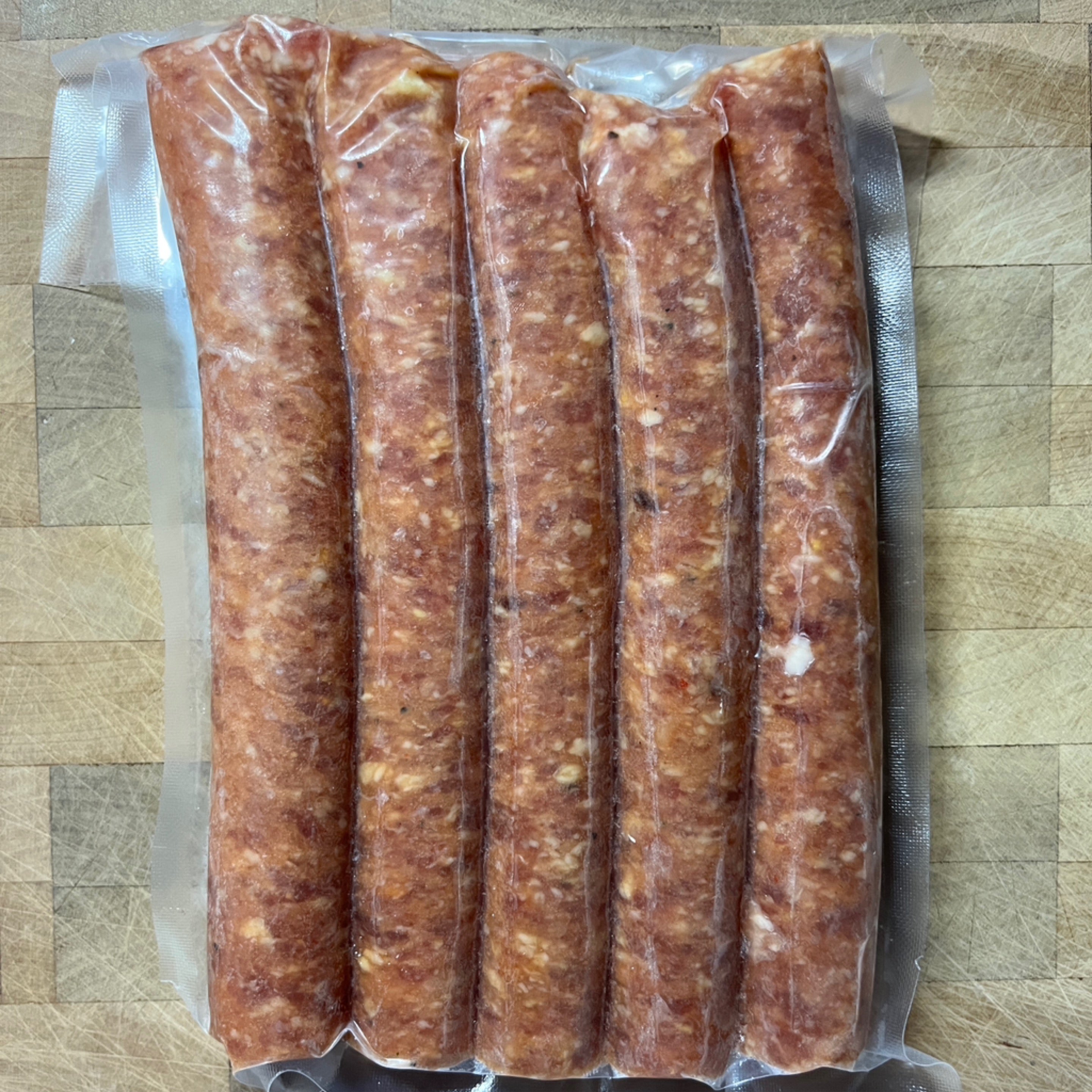 Saucisses de canard à la bière